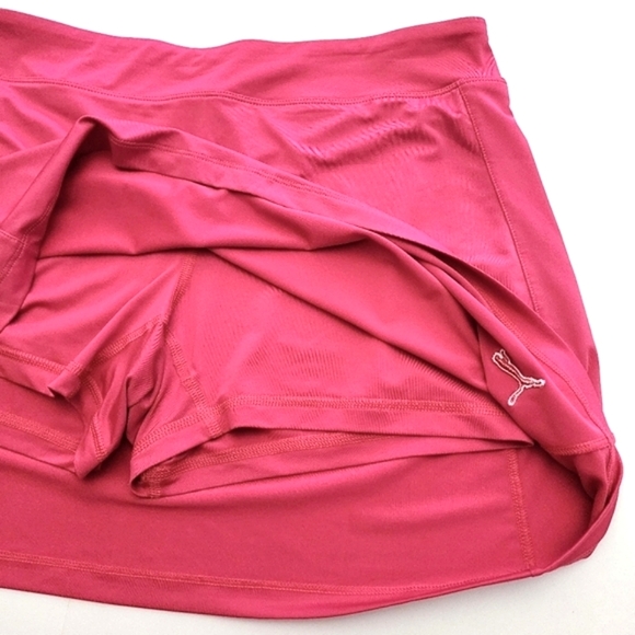 PUMA Women's Pink Skort Lined Stretch Size Medium - Picture 5 of 12